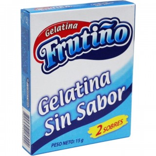 GELATINA FRUTINO S/SABOR...