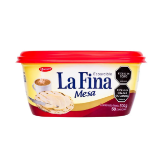 MANTEQUILLA FINA MESA 500 GMS