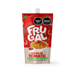 SALSA TOMATE FRUGAL 400GMS D/P