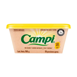 MANTEQUILLA CAMPI 500GMS POTE