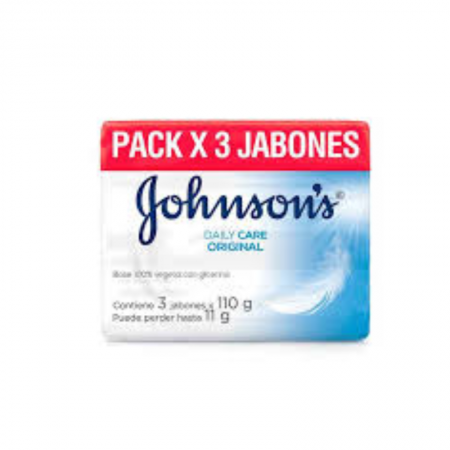 JABON JOHNSON ADULTO ORIGINAL X 3 UND