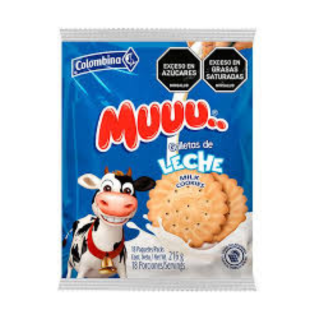 GALLETA MUU LECHE 18 UND...
