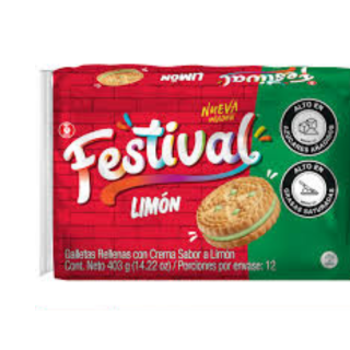GALLETA FESTIVAL LIMON 12 UND